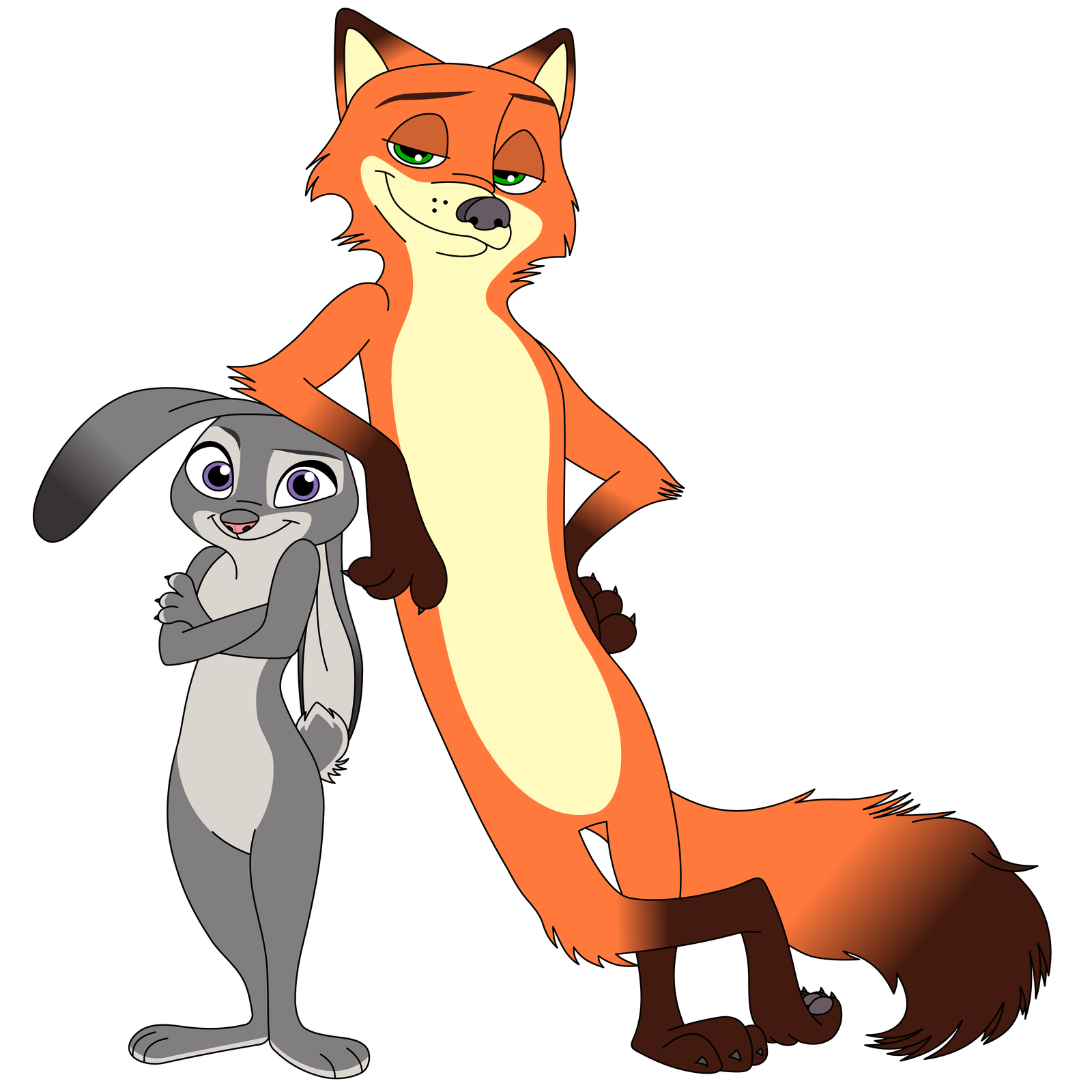 Nick and Carrot - Zootopia, Zootopia, Longpost