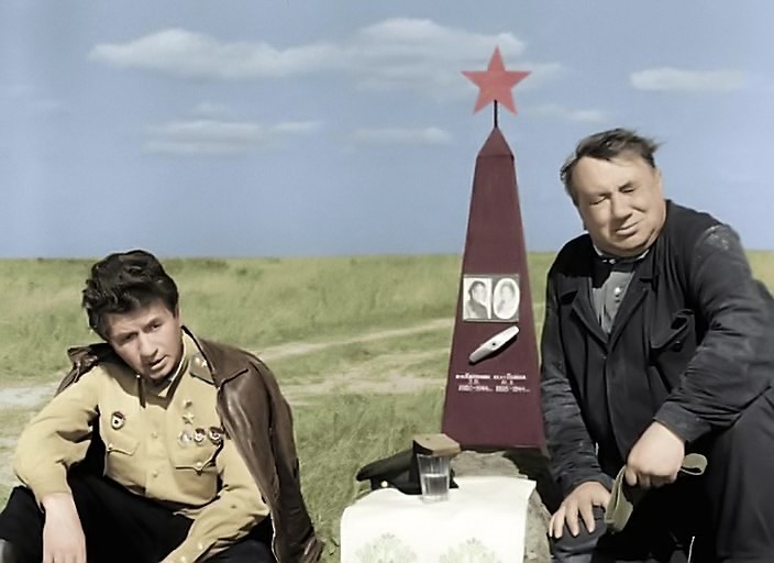 By screws! - Russian cinema, Movies, Only old men go to battle, The Great Patriotic War, Leonid Bykov, Alexey Smirnov, Longpost
