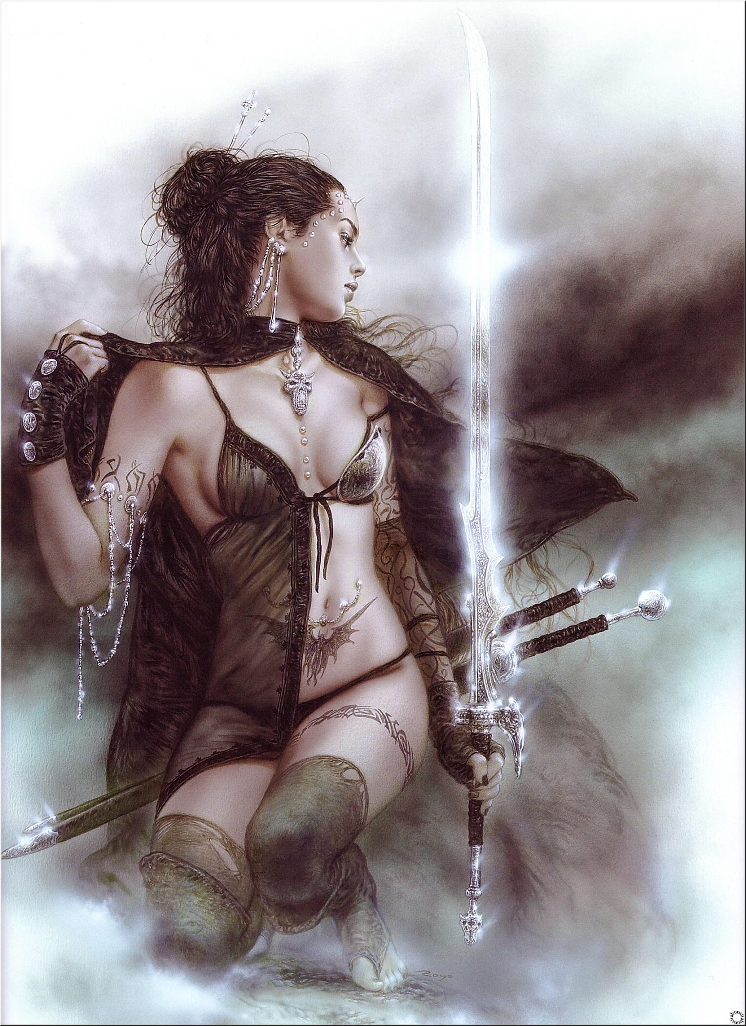 Erotica by Royo #3 - NSFW, , Luis royo, Hand-drawn erotica, Erotic, Longpost