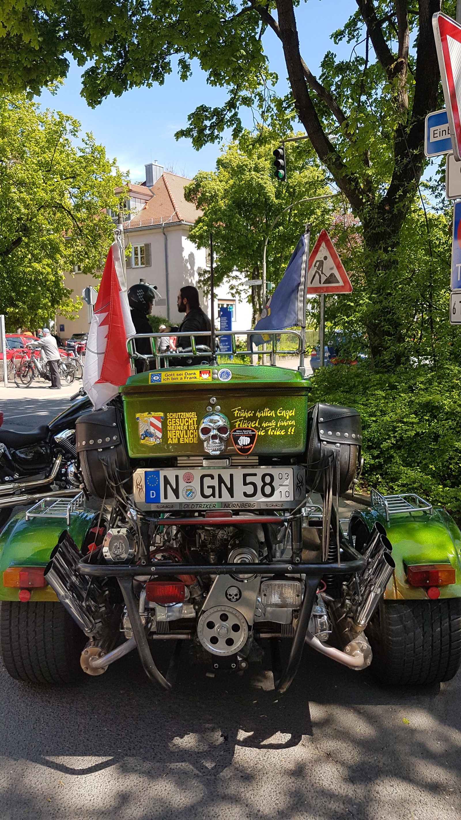 Toy Run Day Erlangen 2017 - My, Germany, Motorcycles, Bikers, Parade, Procession, Holidays, Weekend, , Longpost, Moto, Motorcyclists