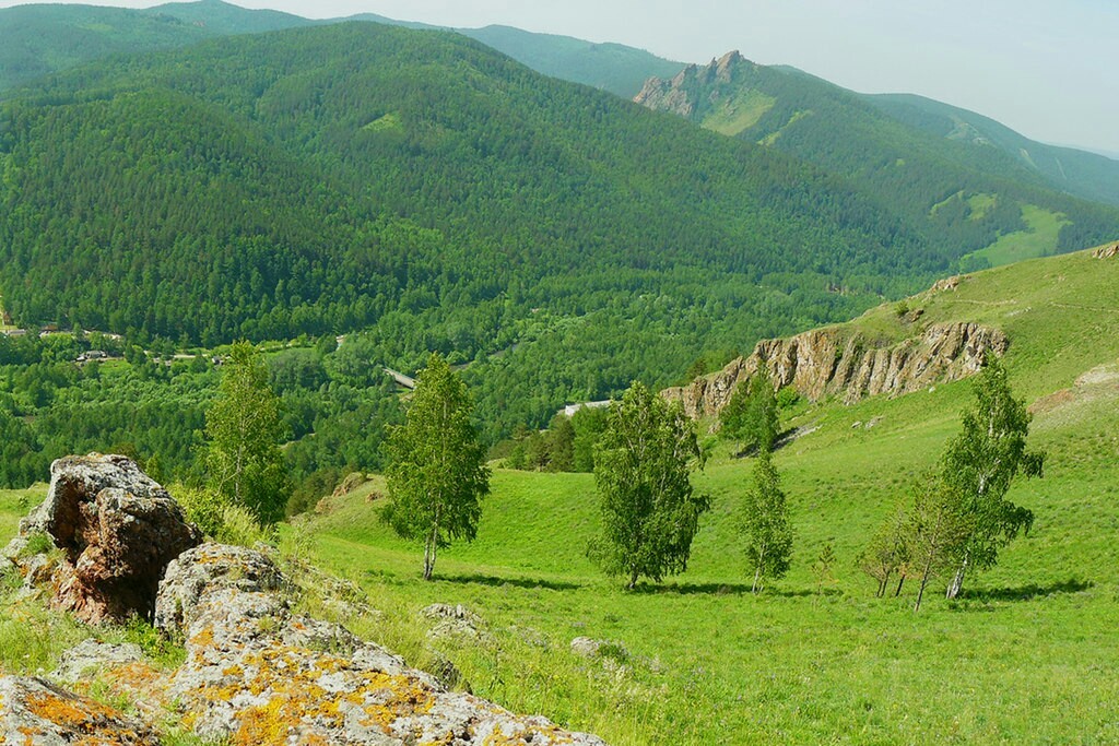 Летняя Сибирь во всей красе - Фотография, Сибирь, Лето, Горы, Река, Лес, Красота, Коротко