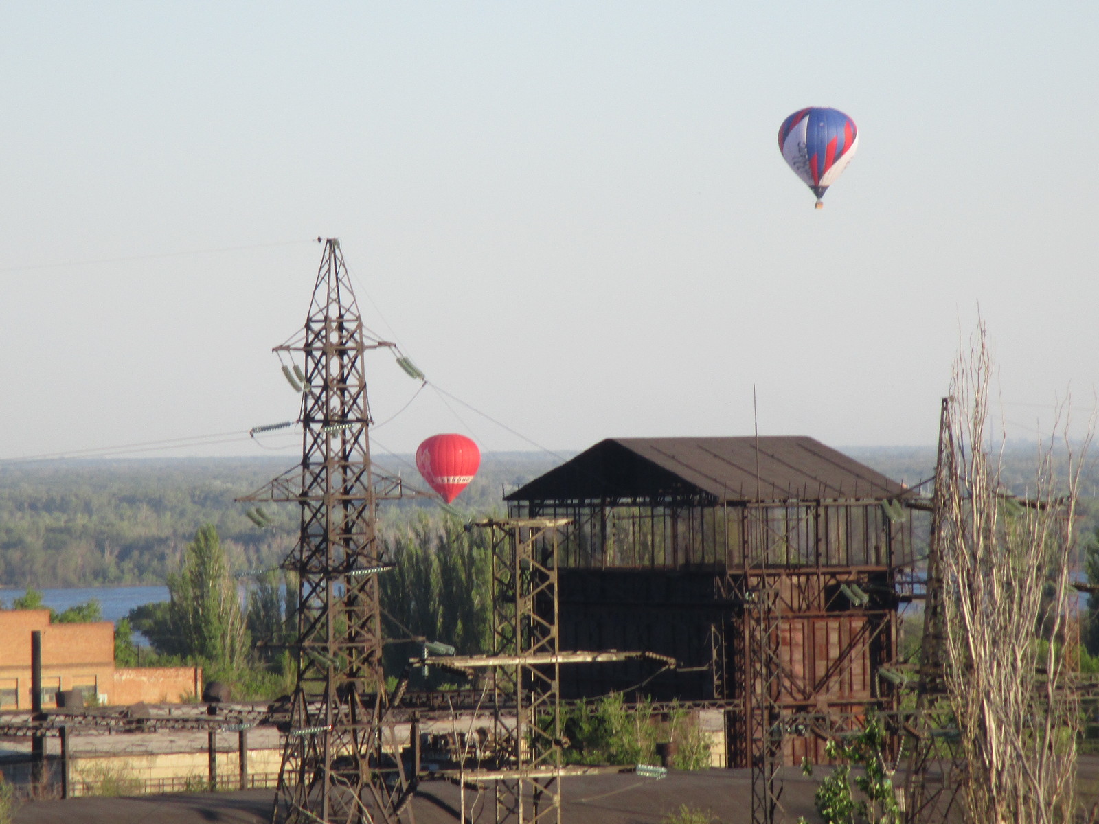 Balloonists over Volgograd. - My, Balloon, Aeronautics, Balloon, Longpost