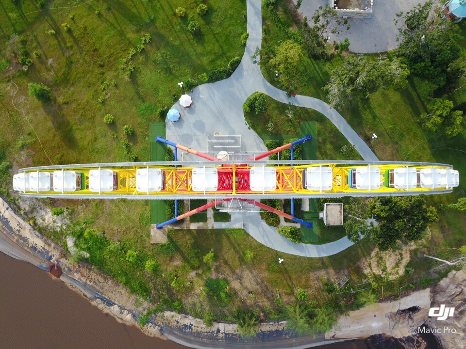 Phu Quoc, Vietnam. Amusement Park Winperl and its surroundings from a copter. - My, Fukuoka, Quadcopter, Vietnam, Longpost