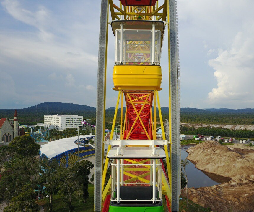 Phu Quoc, Vietnam. Amusement Park Winperl and its surroundings from a copter. - My, Fukuoka, Quadcopter, Vietnam, Longpost