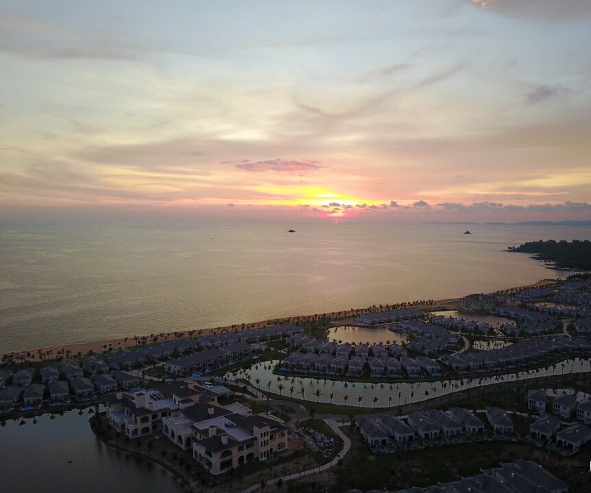 Phu Quoc, Vietnam. Amusement Park Winperl and its surroundings from a copter. - My, Fukuoka, Quadcopter, Vietnam, Longpost