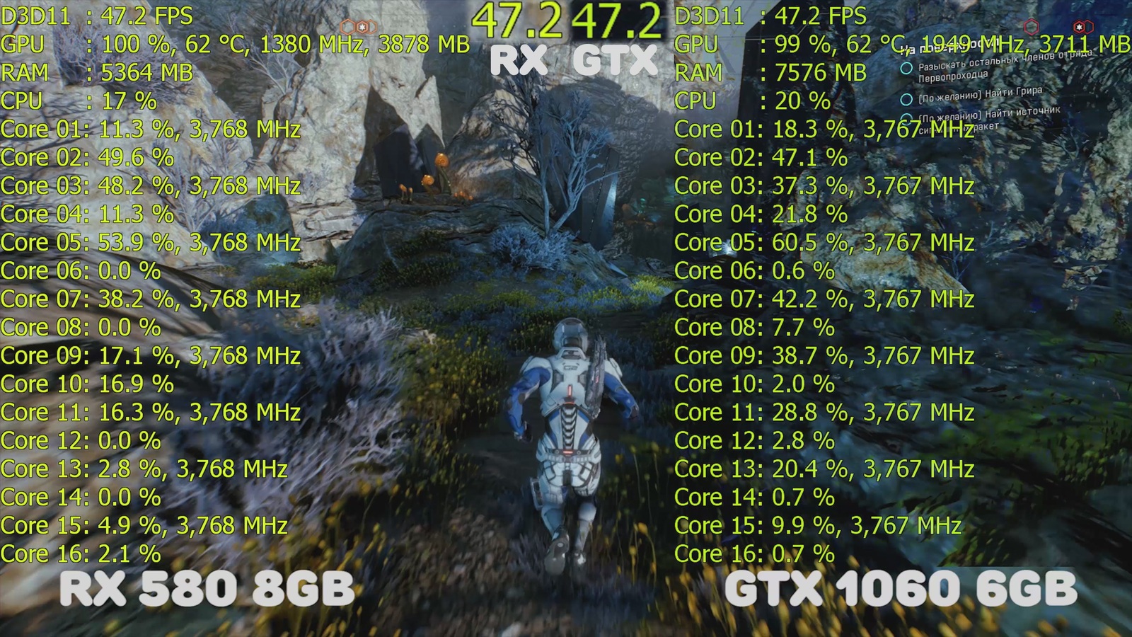 AMD Radeon RX 580 vs nVidia Geforce GTX 1060, 1070 - My, Rx 580, , , Longpost, Geforce GTX 1060