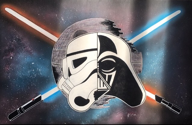 Star Wars - My, Star Wars, Table, Acrylic, The Death Star, Stormtrooper, Darth vader