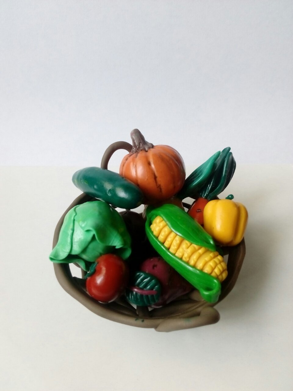 polymer vegetables - My, Polymer clay, Alaverdi, Vegetables, Toys, Longpost