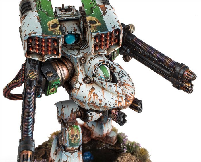 Dreadnought - Pre heresy, Warhammer 40k, Wh miniatures, Death Guard, Длиннопост