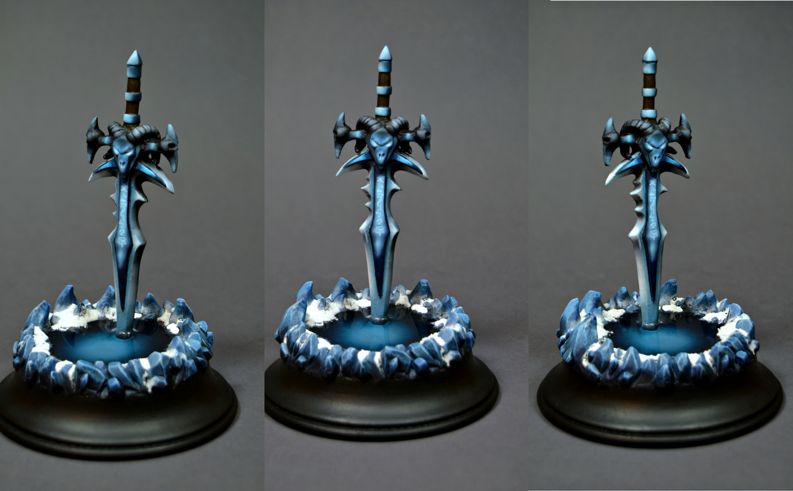 Frostmourne is out for blood. - My, Wow, Warcraft, World of warcraft, Hobby, Creation, Polymer clay