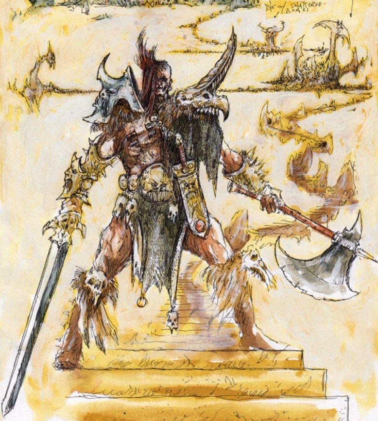 Works on Age of Sigmar by Blanchet himself. - Warhammer: age of sigmar, Warhammer, , Wh Art, Longpost, John Blanche