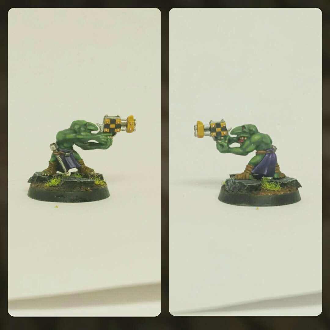 Waaagh!!! Gretchin #5 - My, Warhammer 40k, Warhammer, Wh miniatures, Waaagh!, Painting miniatures, Hobby, Modeling, Orcs