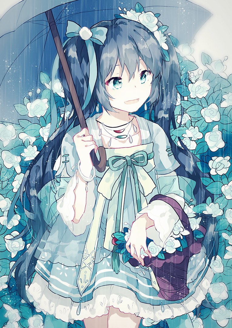 Hatsune Miku - Anime, Vocaloid, Hatsune Miku, Anime art, Longpost