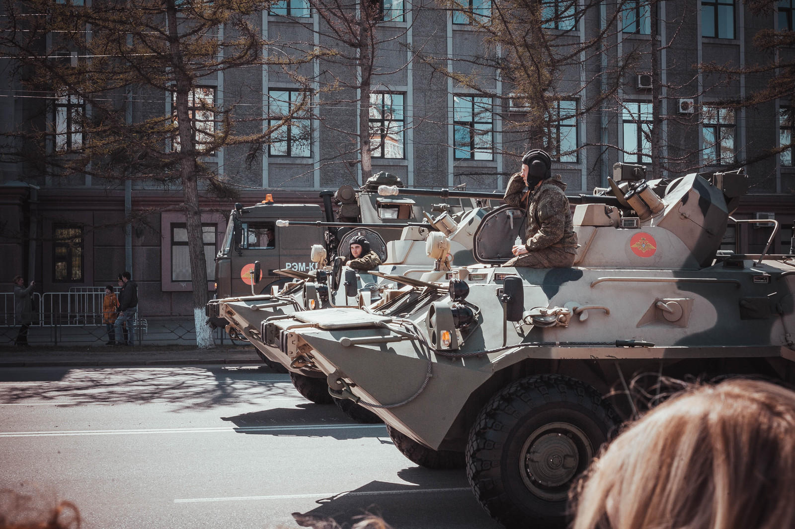 Victory parade in Omsk. - My, , Parade, Longpost, Omsk, May 9, May 9 - Victory Day