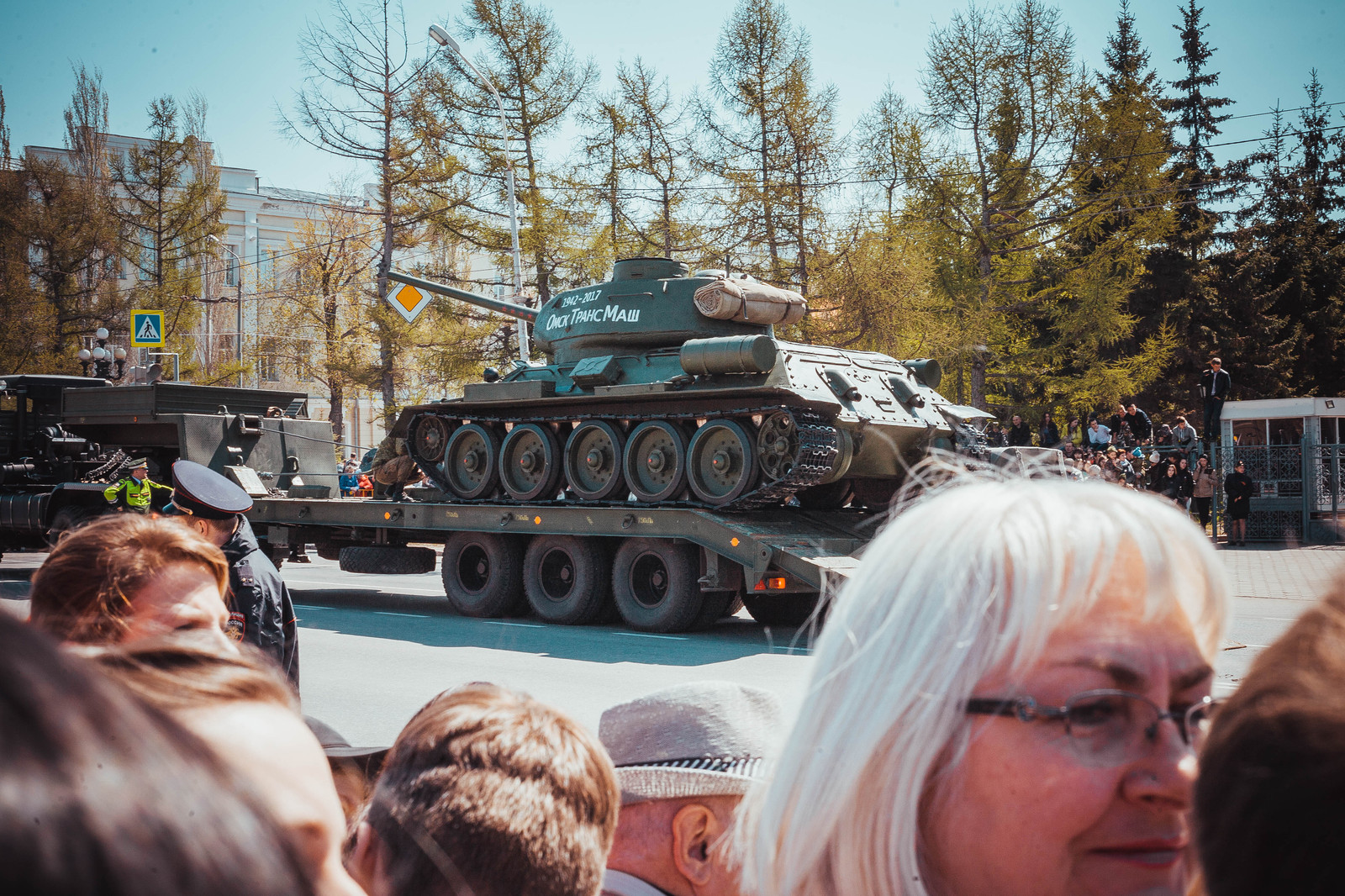 Victory parade in Omsk. - My, , Parade, Longpost, Omsk, May 9, May 9 - Victory Day