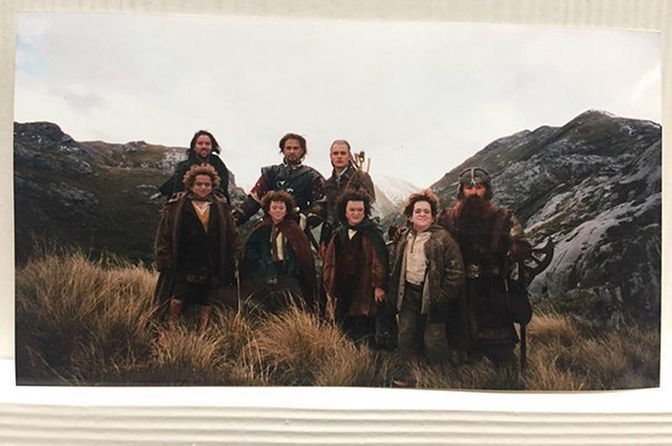 Orlando Bloom has published archival photos from the filming of The Lord of the Rings. - Lord of the Rings, , Fandom, Orlando Bloom, Celebrities, Longpost, Arda