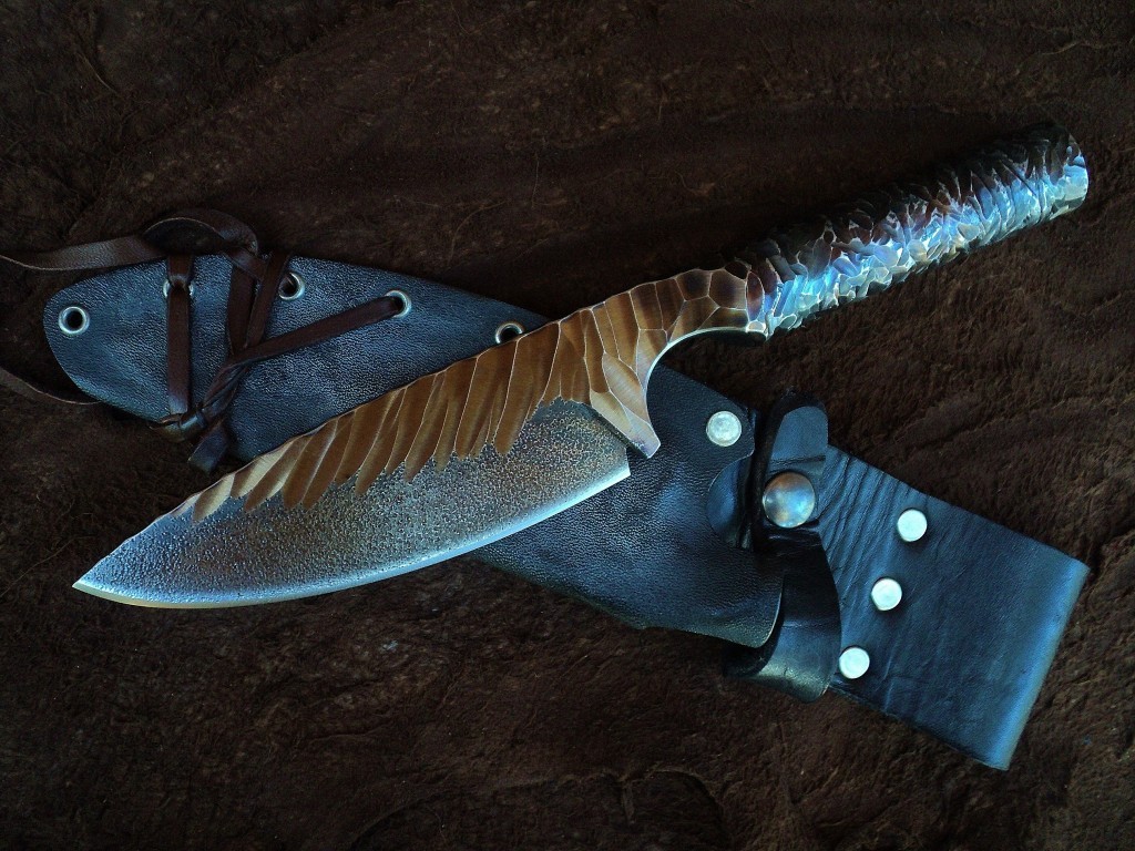 Forged knives from a solid bar of tool steel - Knife, Craft, Longpost, Weapon