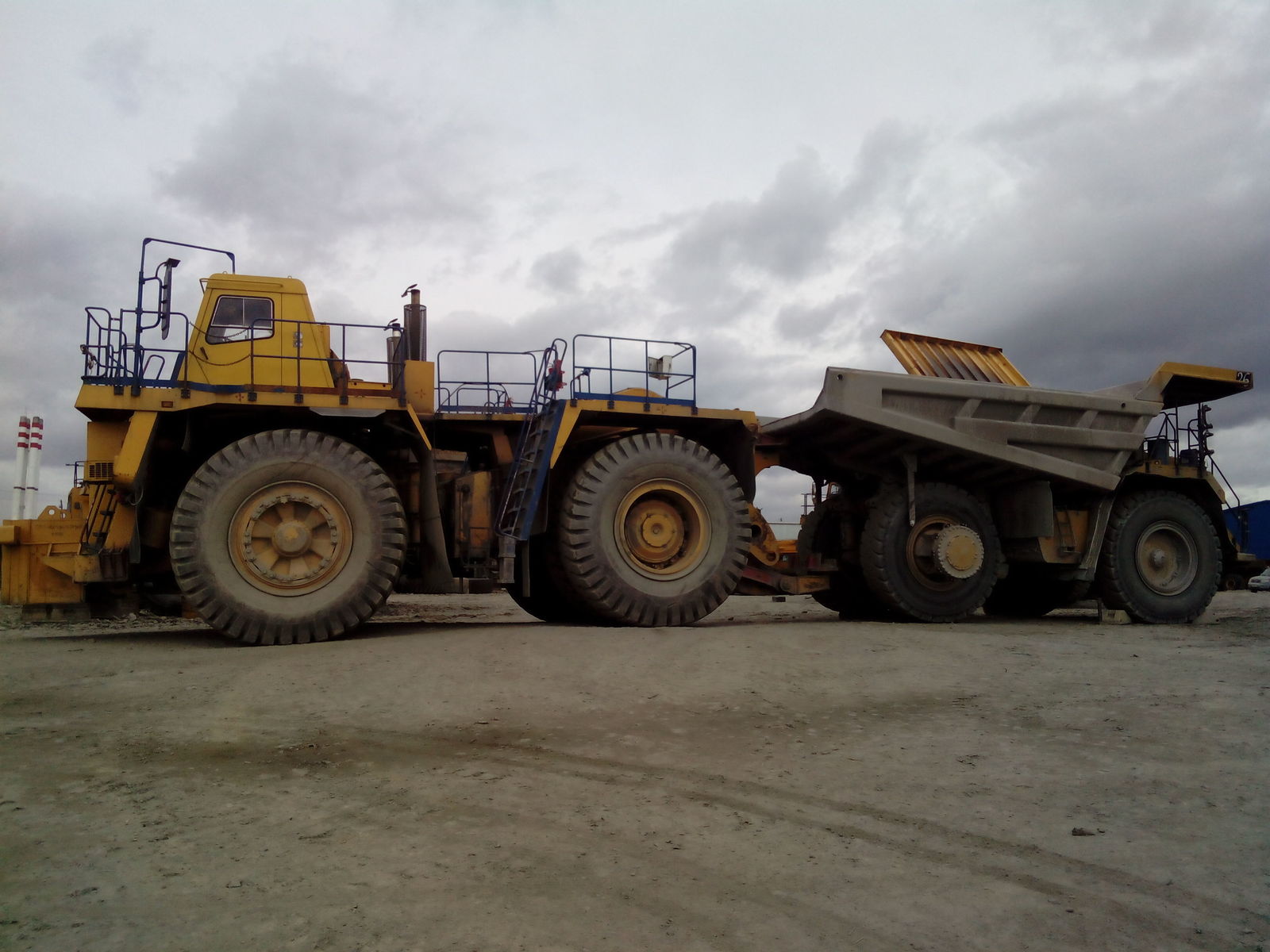 Tow truck for Belaz - BelAZ, , Heavy machinery, Quarry equipment, Longpost, Technics