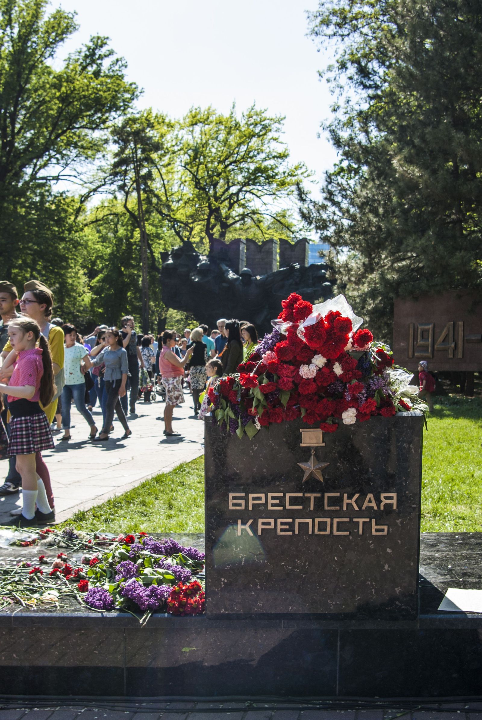 Victory Day in Almaty. - My, May 9, Almaty, 28 Panfilovites, Longpost, , May 9 - Victory Day