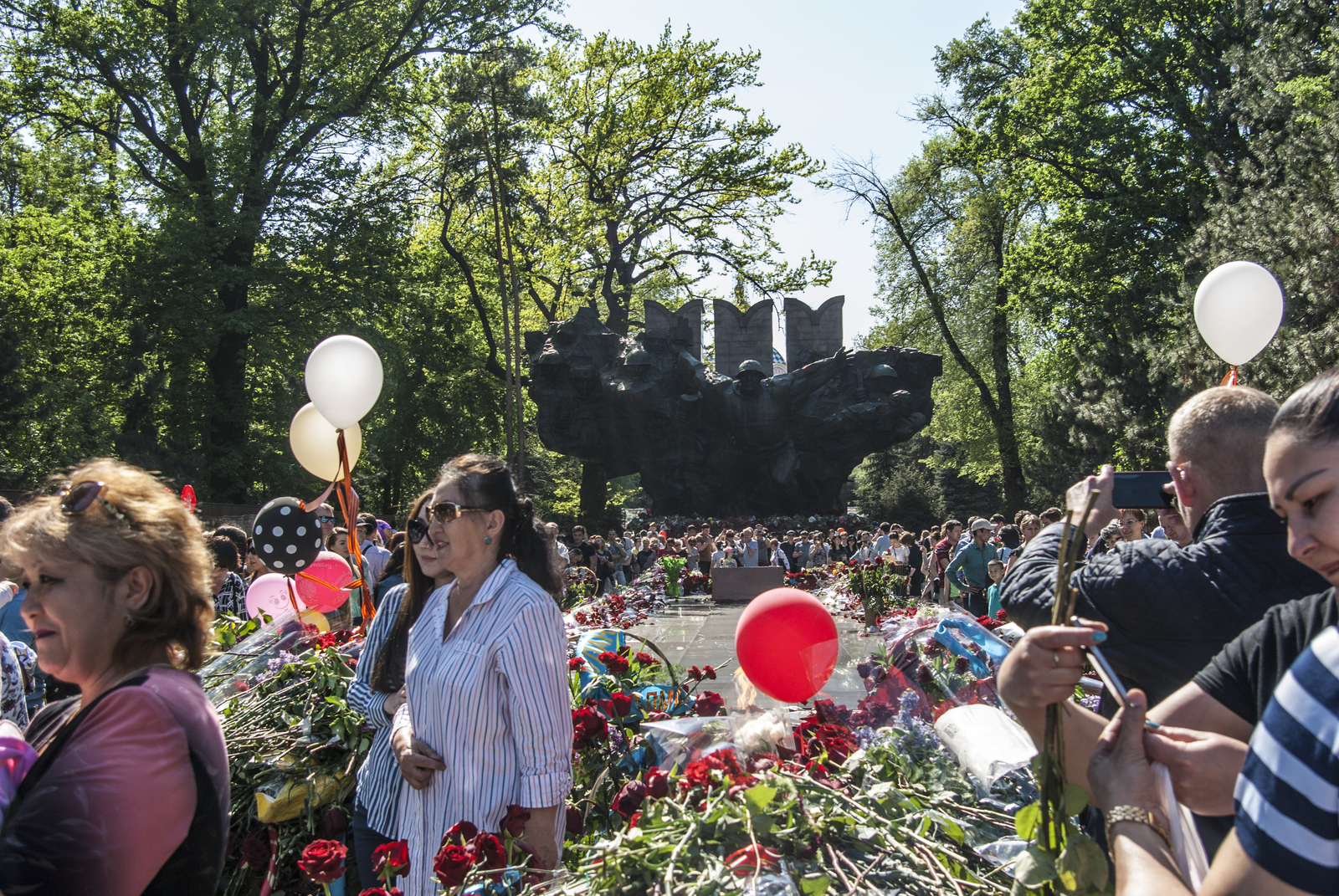 Victory Day in Almaty. - My, May 9, Almaty, 28 Panfilovites, Longpost, , May 9 - Victory Day