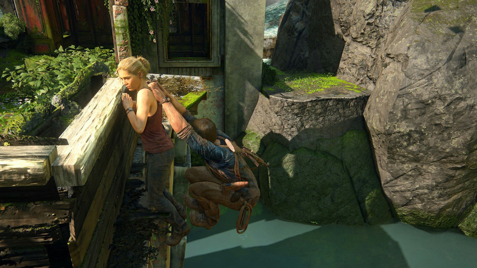 Fragile female shoulders - My, Uncharted, Uncharted 4, Gamers