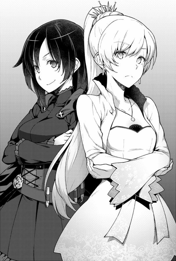 Немного черно-белого. Длиннопост. - RWBY, Ruby Rose, Weiss Schnee, Blake Belladonna, Yang Xiao Long, Cinder Fall, Pyrrha nikos, Jaune Arc, Длиннопост