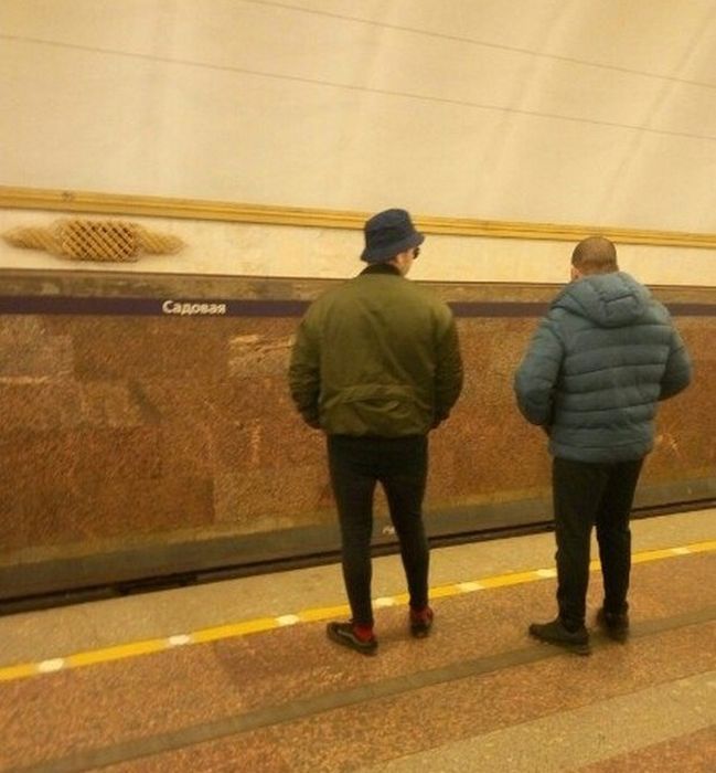 Strange passengers of the Russian metro - , Metro, Longpost