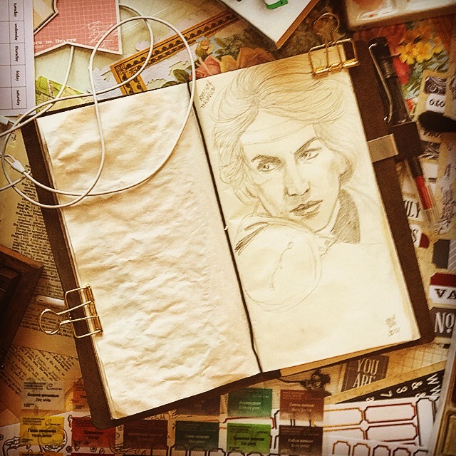 Photo - My, Planner, Journal, Diary, Diary, Sketch, Sketchbook, Art, Artbook, Longpost