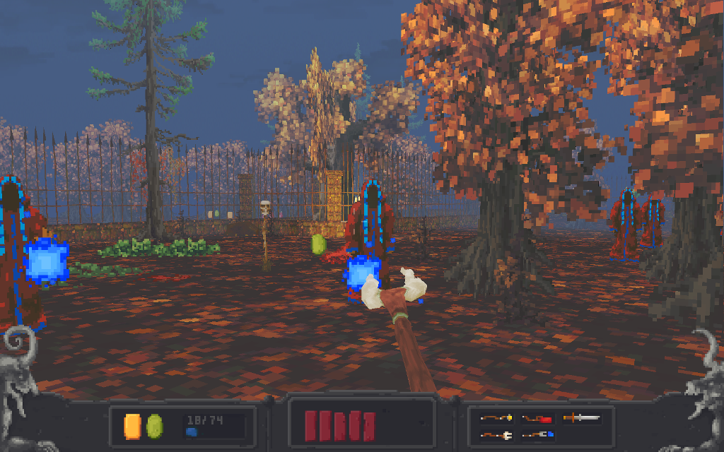 Shooter of the nineties on a software engine from scratch - My, Doom, Shooter, Retro, , Longpost