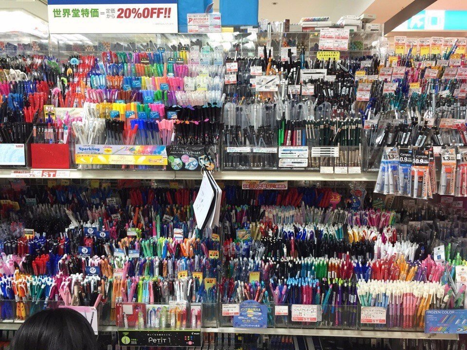 stationery paradise - Japan, Score, Stationery, Longpost, From the network