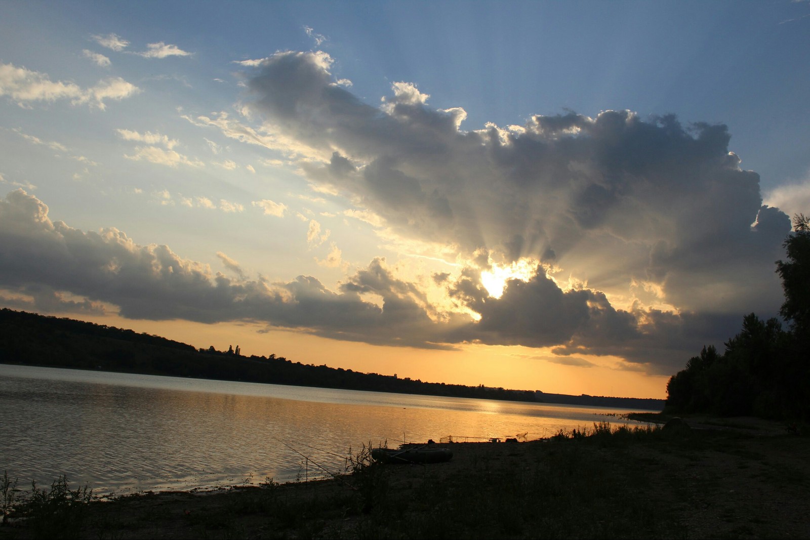 Dniester - My, Landscape, Sunset