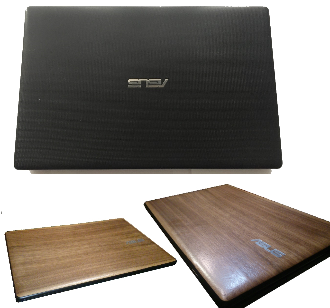 How I made the laptop cover (we make the laptop prettier) - My, Notebook, Veneer, , Rukozhop, Hello reading tags, Longpost