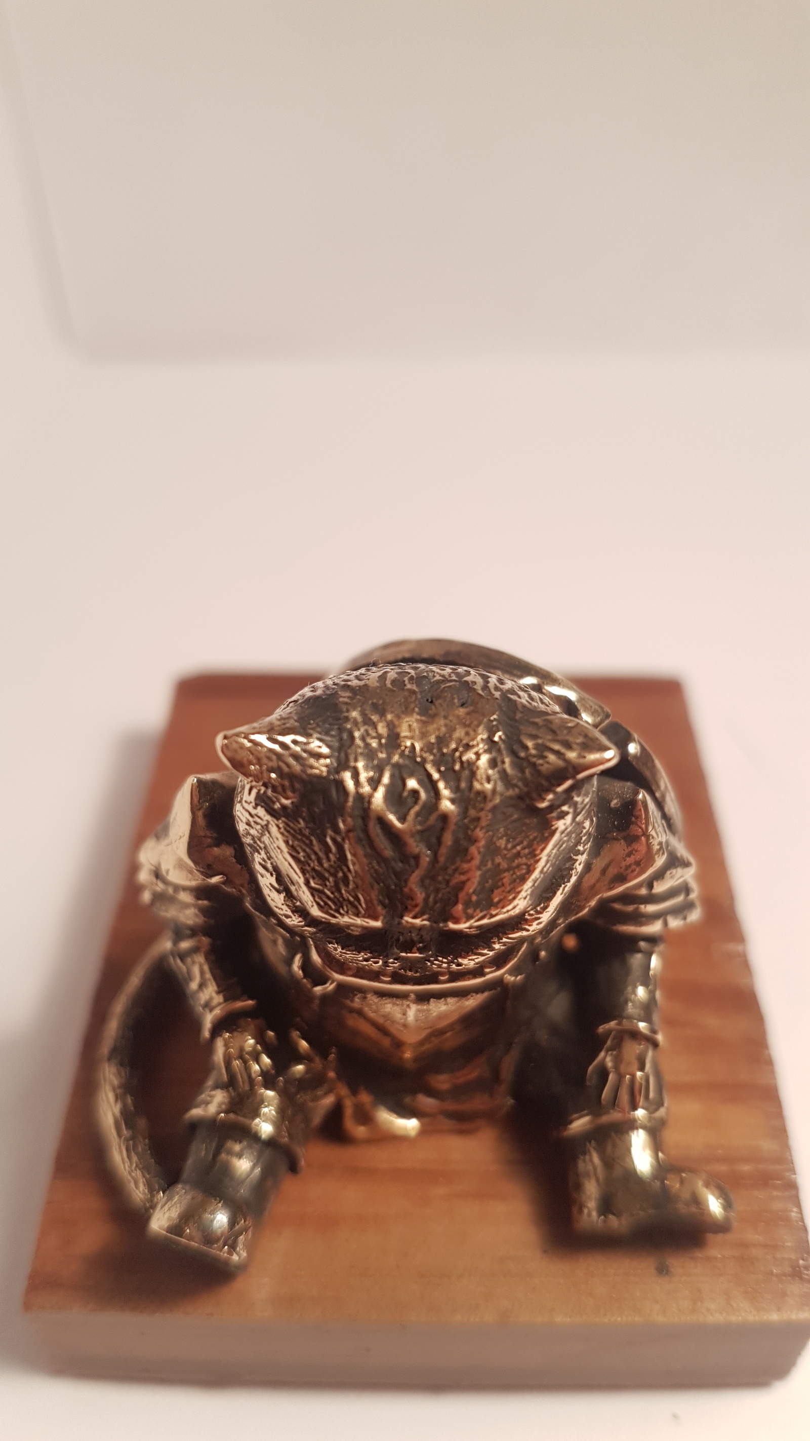 Sad Khajiit from TES. Bronze, 40mm - The Elder Scrolls IV: Oblivion, Skyrim, The elder scrolls, Figurine, Bronze, Longpost, Figurines