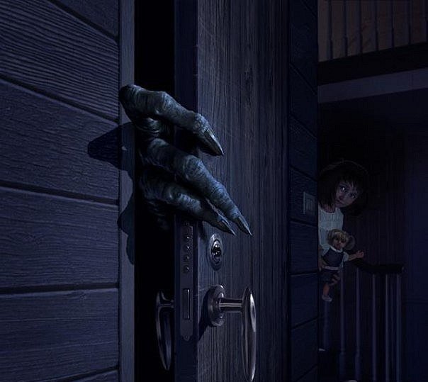 Did you close the door? - Kripota, Images, Art, Horror