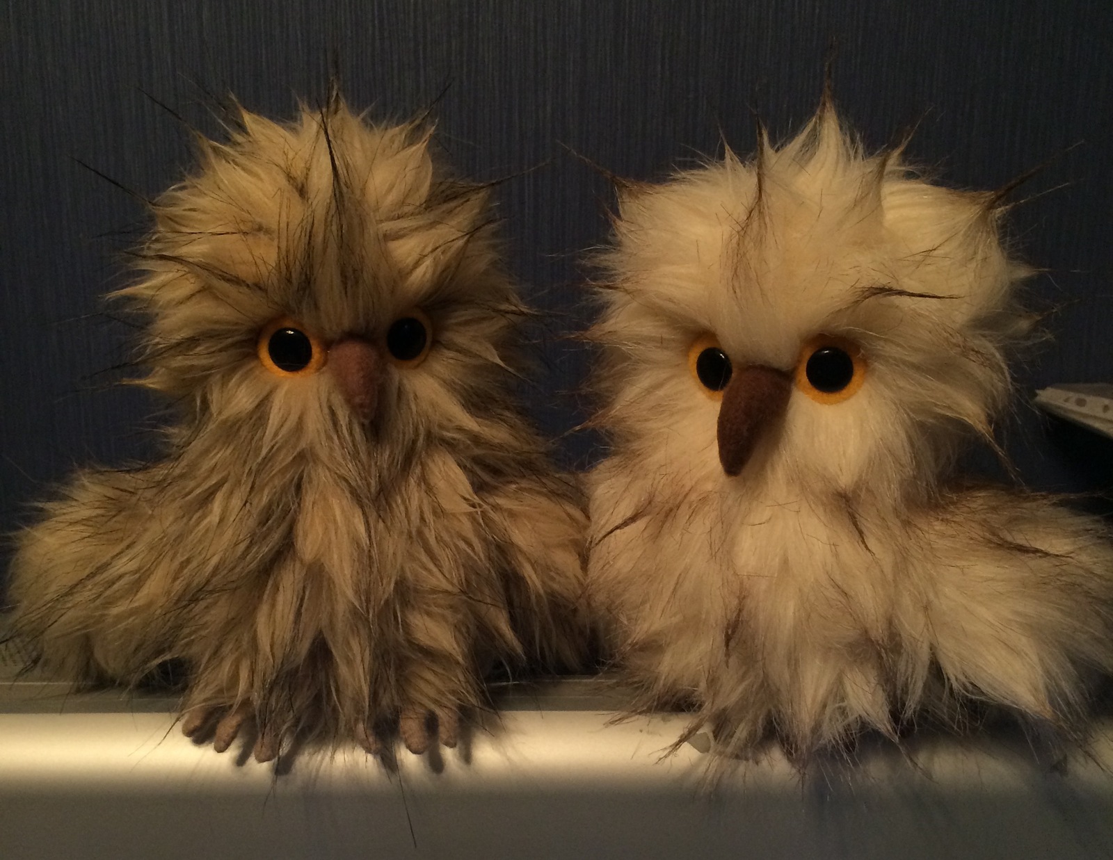 Owls - My, Needlework, Toys, Author's toy, Owl, Longpost