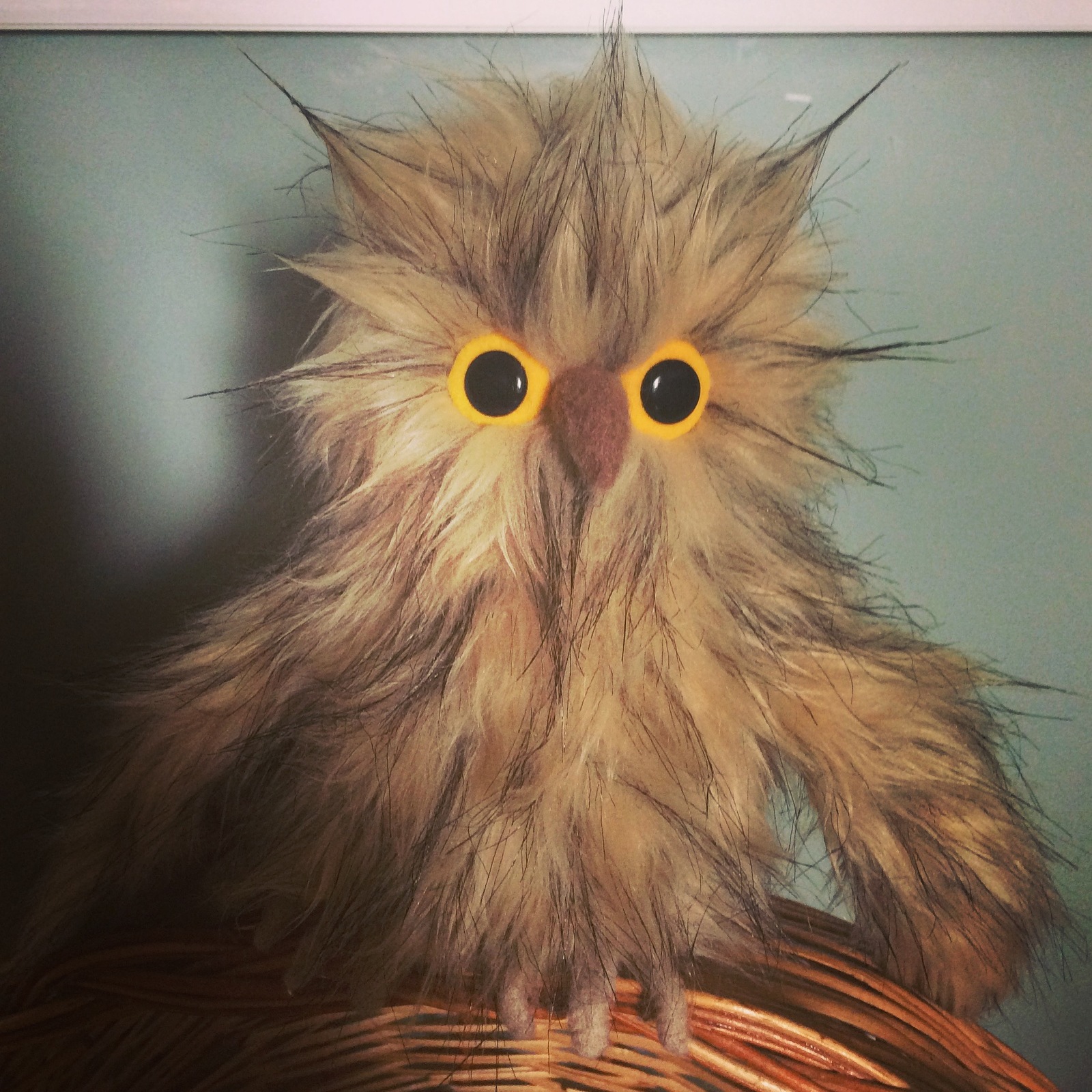 Owls - My, Needlework, Toys, Author's toy, Owl, Longpost