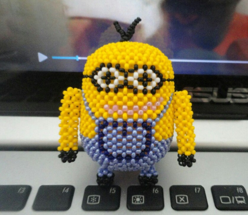 minions - My, Beads, Beading, Minions, Handmade, Android, Longpost