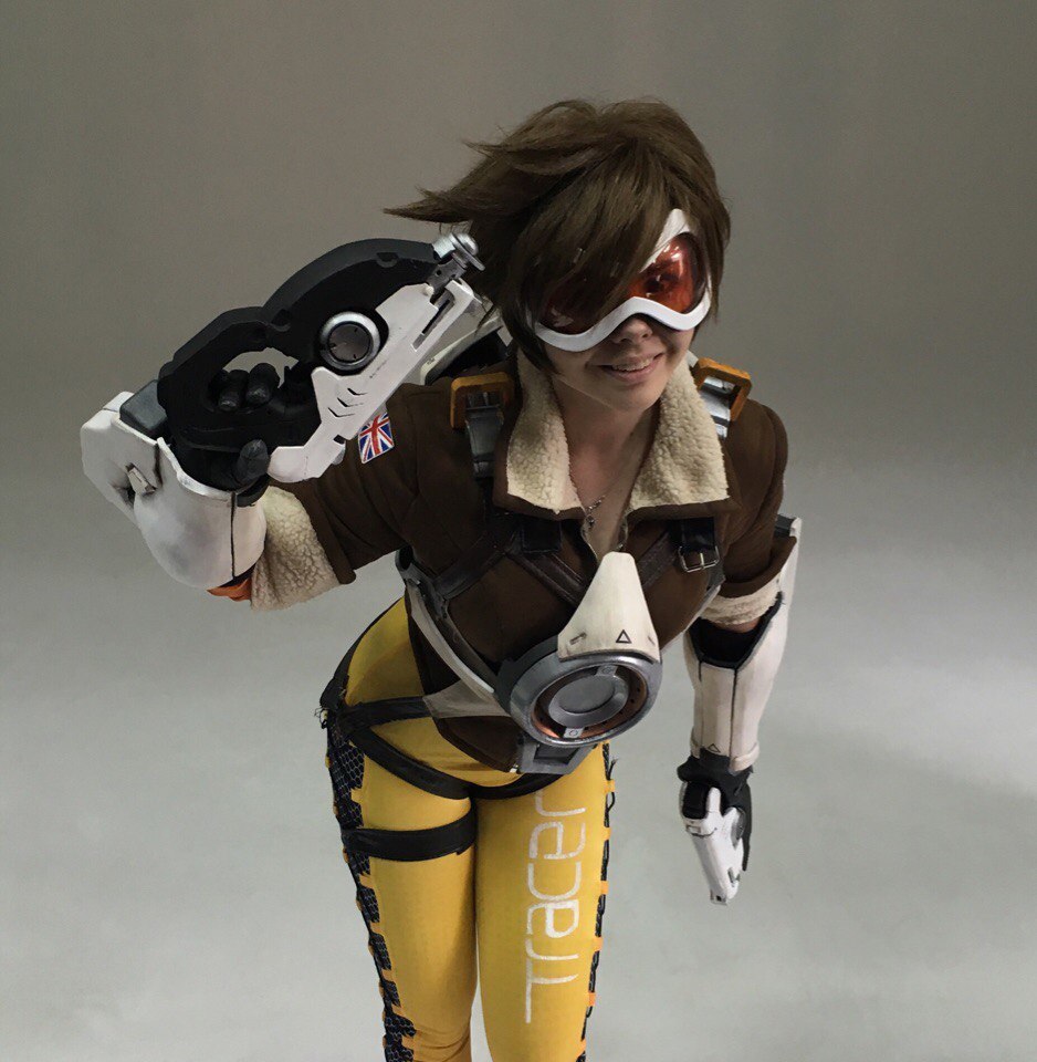 My cosplay Tracer from Overwatch - Cosplay, Overwatch, Tracer, Longpost