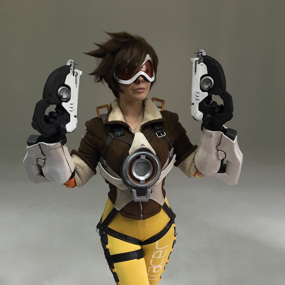 My cosplay Tracer from Overwatch - Cosplay, Overwatch, Tracer, Longpost
