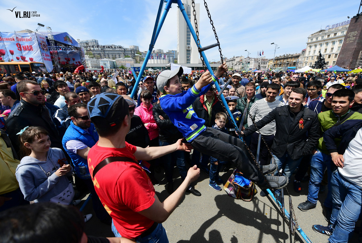 Victory Day in Vladivostok. - Vladivostok, middle Asia, Longpost