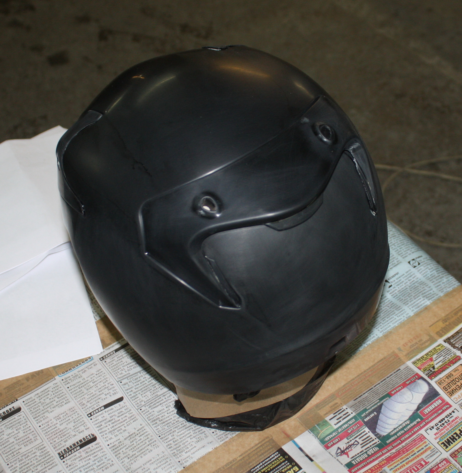 Airbrushing on HJC motorcycle helmet. - My, Airbrushing, Airbrushing on the helmet, Yuri Gagarin, Airbrushing72, Tyumen, Tyumenaero, Tyumenaero, Longpost