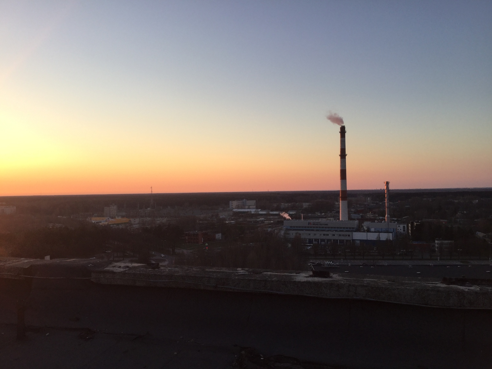 And radio engineering again. View from the roof. - My, Latvia, Riga, , Abandoned, Longpost