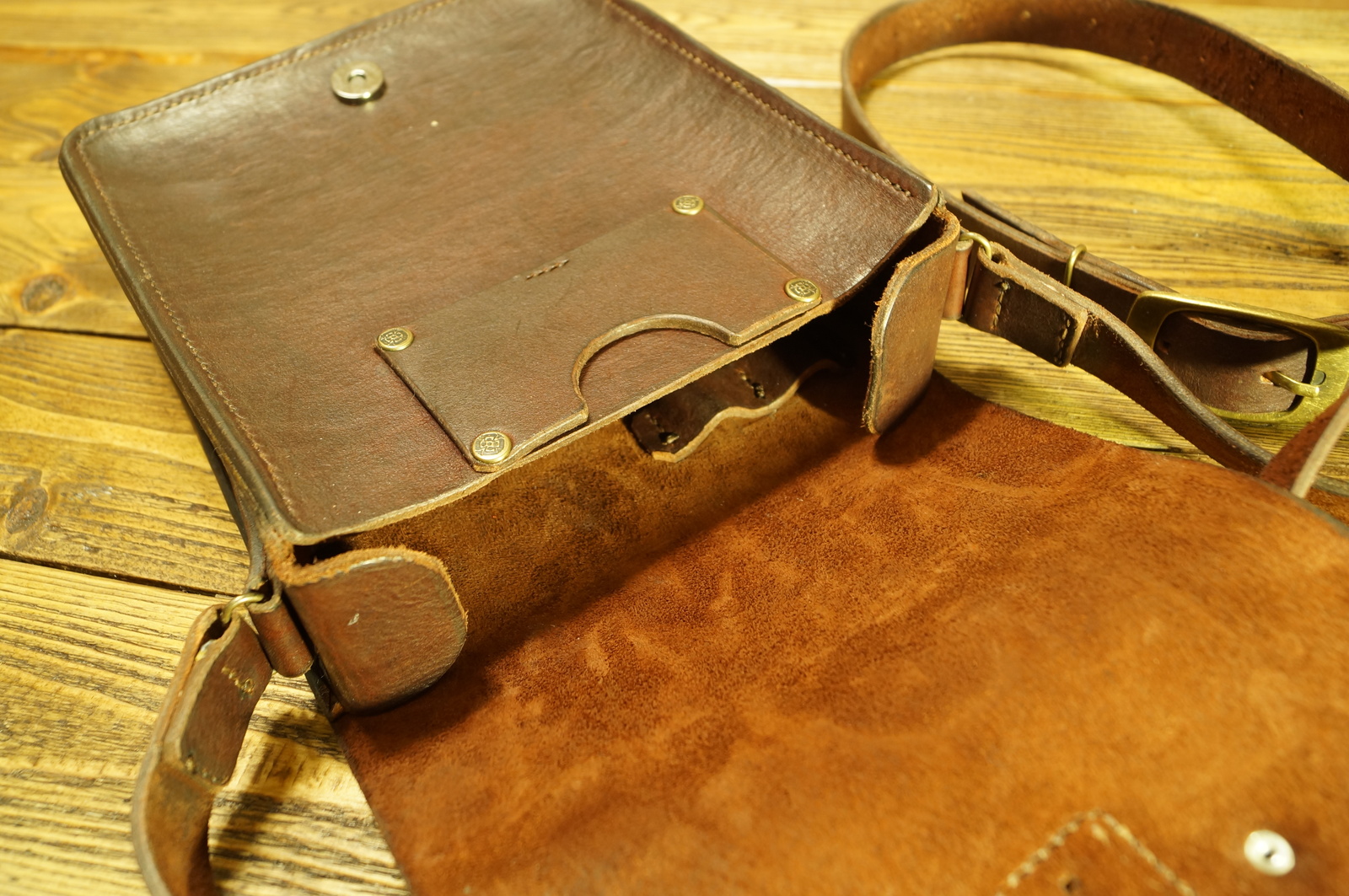 Doing a little #4 Tablet bag - My, Leather, , Look-Tricky, Leather products, Yaroslavl, Handmade, Longpost