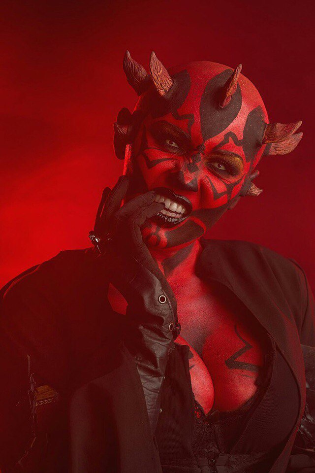 Female Darth Maul - Cosplay, Girls, Russian cosplay, Longpost, , Darth Maul