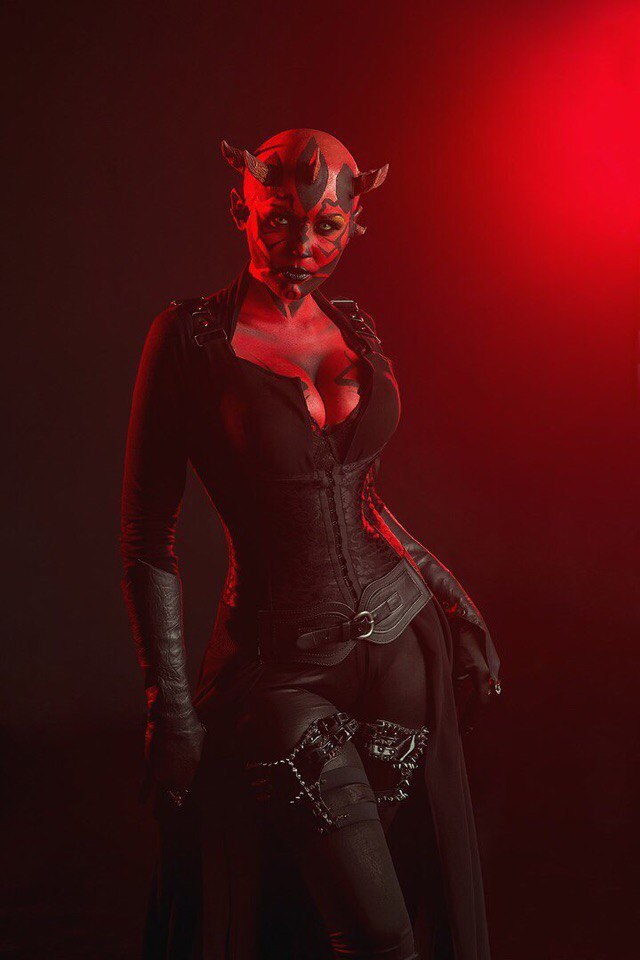 Female Darth Maul - Cosplay, Girls, Russian cosplay, Longpost, , Darth Maul