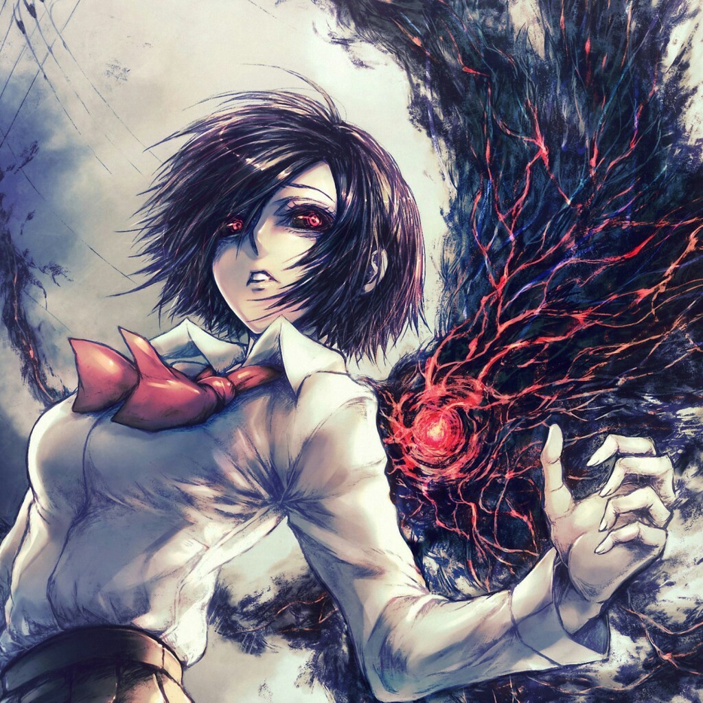 Anime art Touka - Anime Art, Kirishima Touka, Tokyo Ghoul