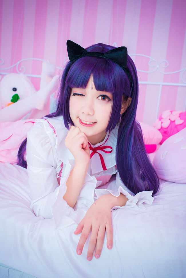 Cute Kuroneko Cosplay Highly Lovable - Cosplay, Female cosplay, , Kuroneko, Anime, , , Longpost, Gokou ruri, Ore no Imouto ga Konnani Kawaii Wake ga Nai