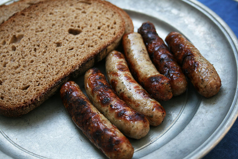 German-pepper-sausage - My, Food, Germans, Sausage, , Longpost, Drooling, National cuisine