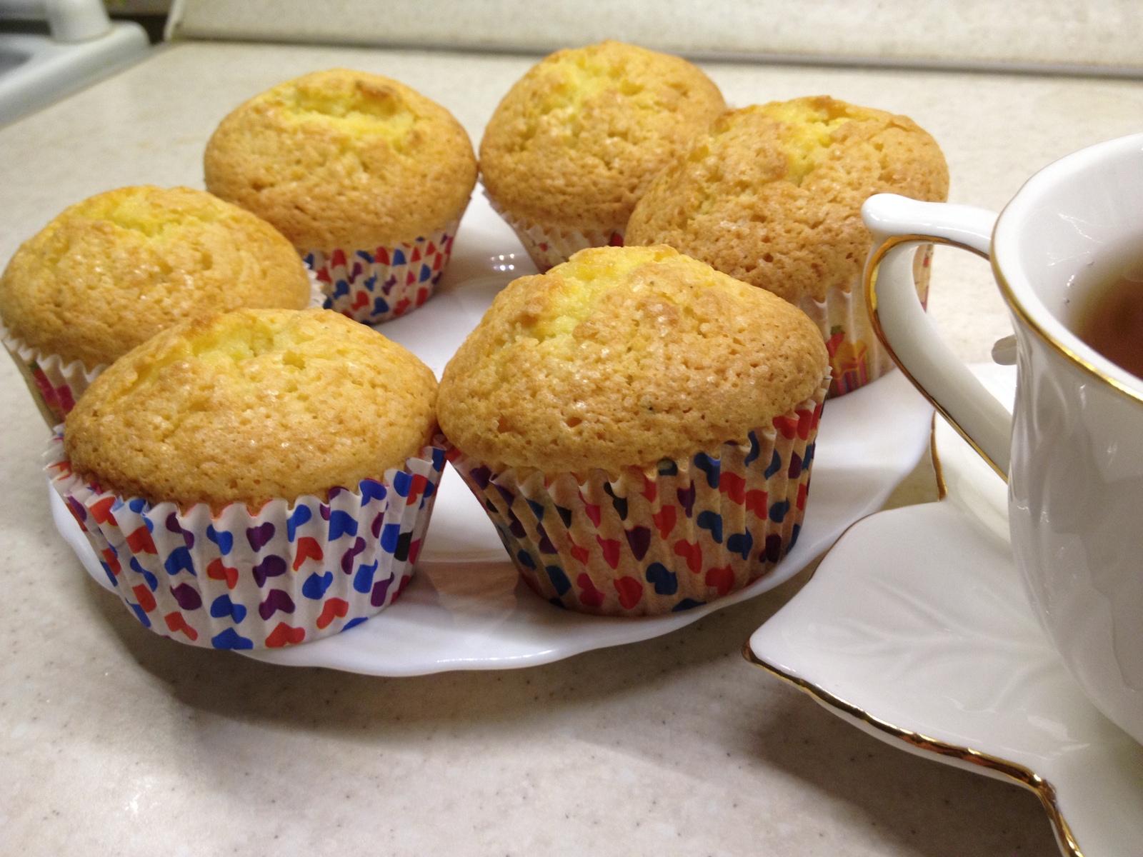 Key lime muffins with cardamom - My, Muffins, Bakery products, Recipe, Longpost