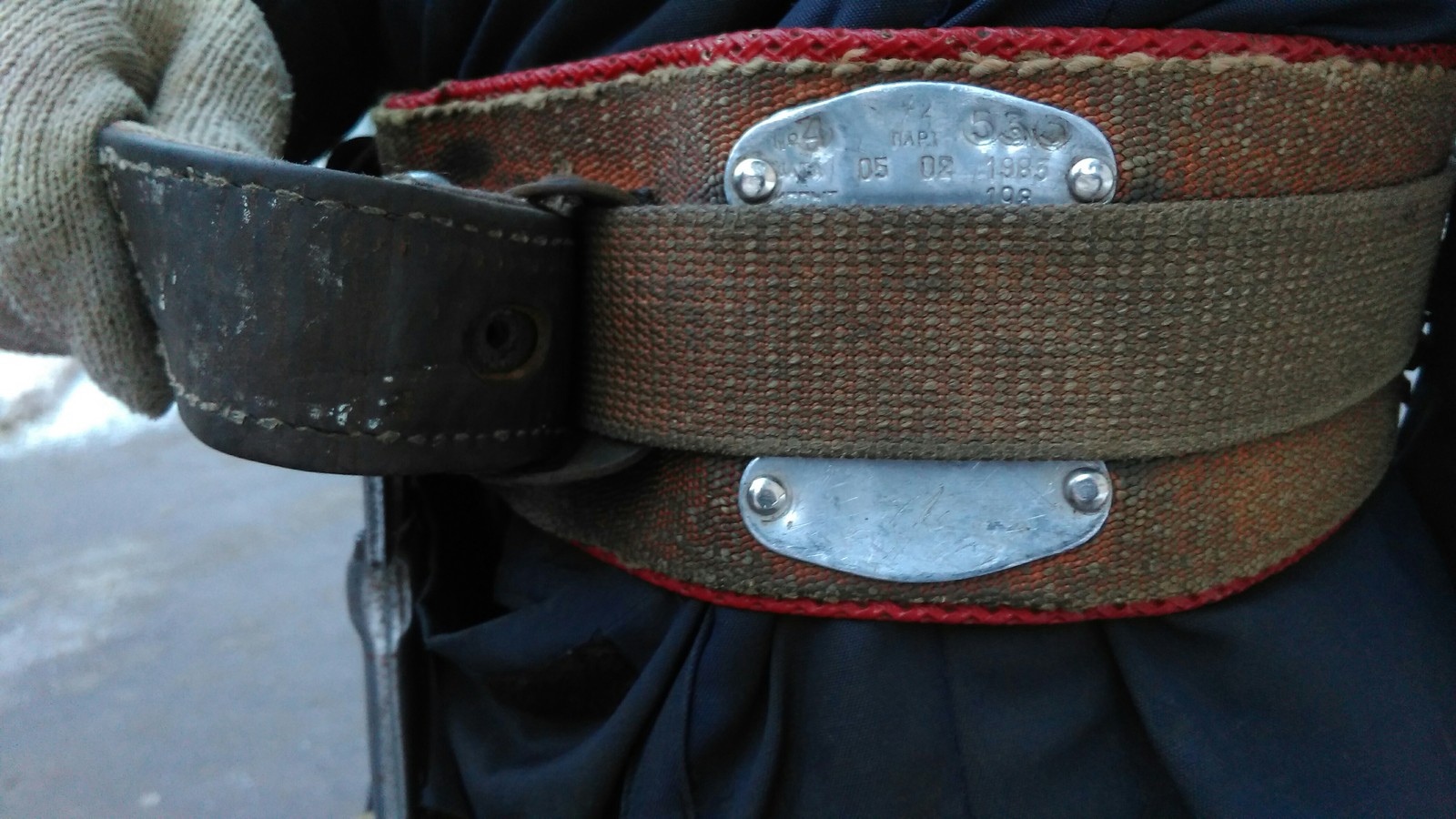 When I decided to check the belt... - My, Occupational Safety and Health, Work